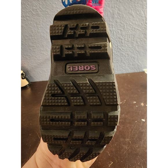 NWOT Sorel Toddler Kids Snow Boots Size USA 6 Purple Red - Picture 3 of 5